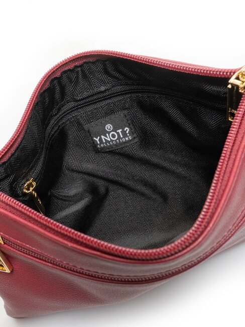 LOVERS Clutch tipo sobre con correa de mu&ntilde;eca cereza - Bolsos Mujer