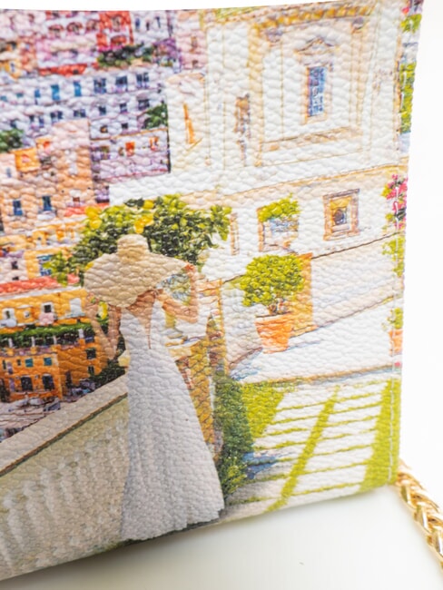 YESBAG Cartera de mano con correa para el hombro costa rom&aacute;ntica - Bolsos Mujer