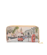 YNOT YESBAG Cartera grande con dos cremalleras Arco&iacute;ris de Londres - Carteras Mujer - 3