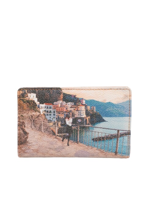 YESBAG Tarjetero mediano con bolsillo para monedas costa invernal - Carteras Mujer