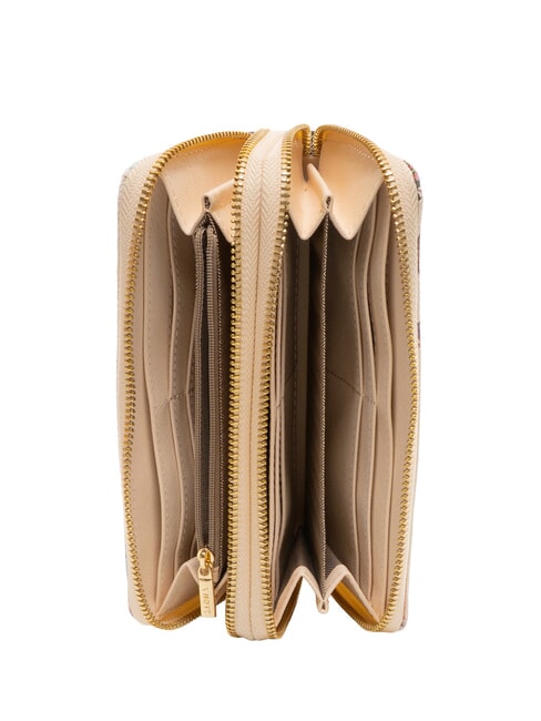 YESBAG Cartera grande con dos cremalleras Puesta de sol en Grecia - Carteras Mujer