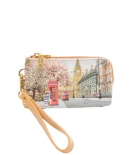 YNOT YESBAG SPECIAL Estuche para tarjetas con doble cremallera Rosa inglesa - Carteras Mujer - 3