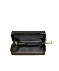 MICHAEL KORS JET SET Tarjetero de piel con monedero negro - Carteras Mujer - 2