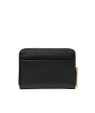 MICHAEL KORS JET SET Tarjetero de piel con monedero negro - Carteras Mujer - 3