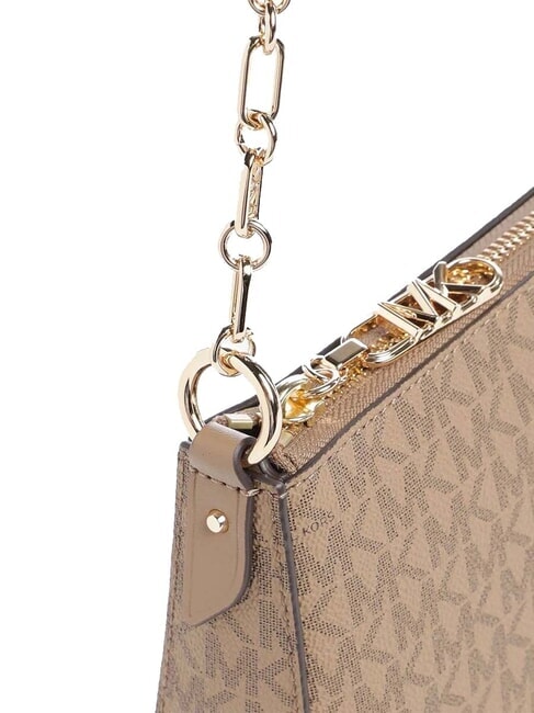 EMPIRE Bolso de hombro con logotipo integral c&aacute;scara - Bolsos Mujer