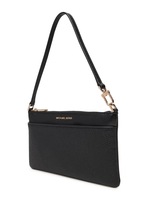 JET SET Bolso de mano de piel para el hombro negro - Bolsos Mujer