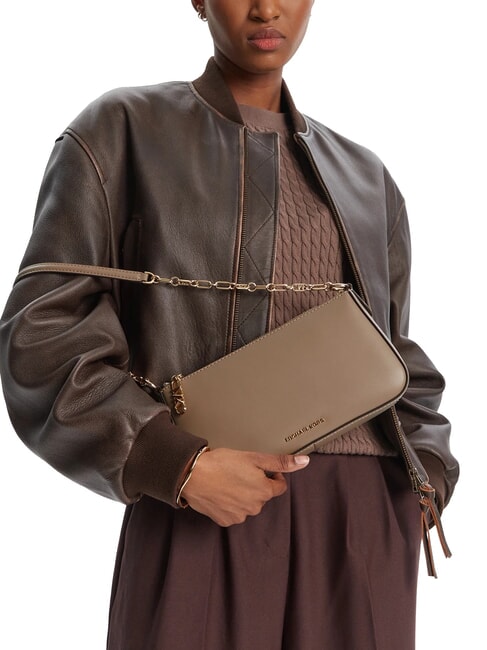EMPIRE Bolso de hombro de piel abedul - Bolsos Mujer