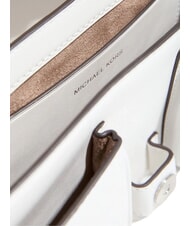 MICHAEL KORS COLBY Bolso de hombro mediano de piel blanco &oacute;ptico - Bolsos Mujer - 4