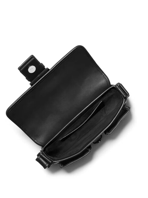 COLBY Bolso de hombro mediano de piel negro - Bolsos Mujer