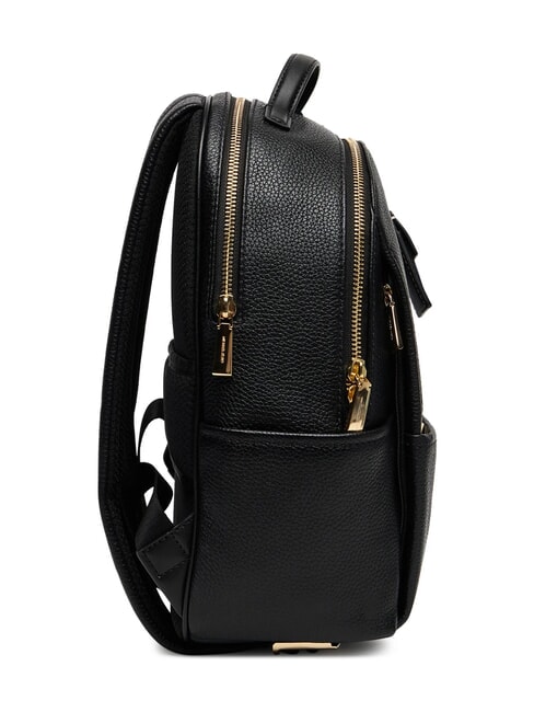 SABLE Mochila redonda de cuero negro - Bolsos Mujer