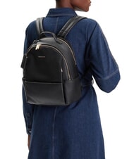 MICHAEL KORS SABLE Mochila redonda de cuero negro - Bolsos Mujer - 5