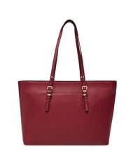 MICHAEL KORS QUINN Bolsa de compras de cuero mora - Bolsos Mujer - 4