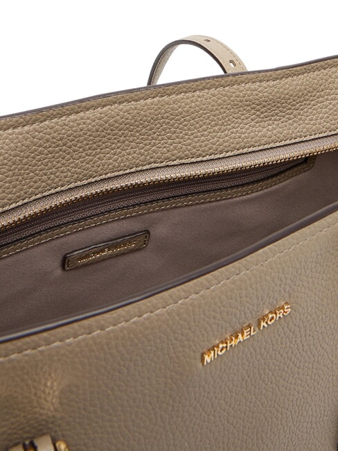 QUINN Bolsa de compras de cuero abedul - Bolsos Mujer