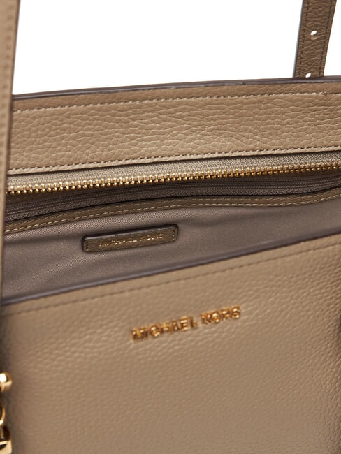 QUINN Bolsa de compras mediana de piel abedul - Bolsos Mujer