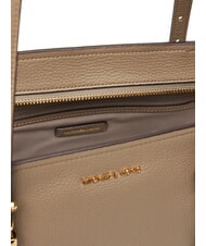 MICHAEL KORS QUINN Bolsa de compras mediana de piel abedul - Bolsos Mujer - 6