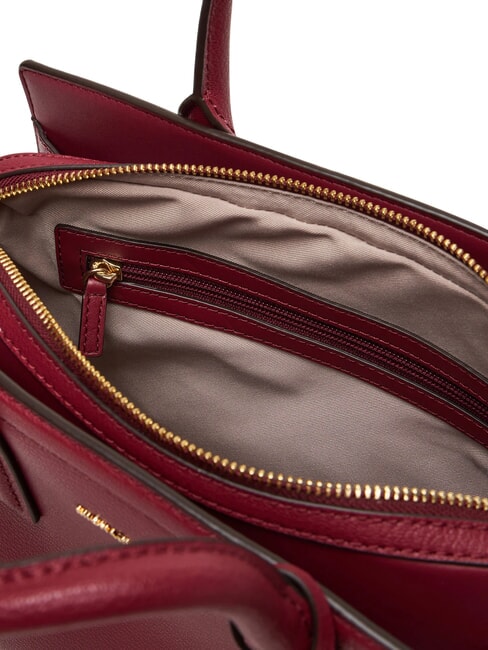 LAILA Bolso de piel con bandolera mora - Bolsos Mujer