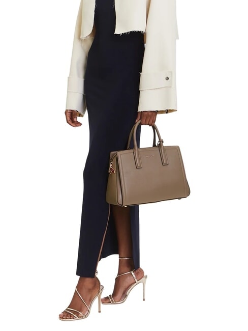 LAILA Bolso de piel con bandolera abedul - Bolsos Mujer