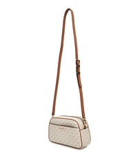 MICHAEL KORS JET SET Bolsa para c&aacute;mara con estampado integral vainilla/acrn - Bolsos Mujer - 4