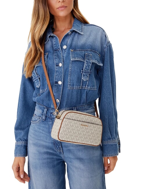 JET SET Bolsa para c&aacute;mara con estampado integral vainilla/acrn - Bolsos Mujer