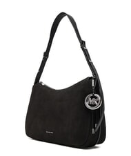 MICHAEL KORS NOLITA Bolso bandolera grande de piel nobuk negro - Bolsos Mujer - 2