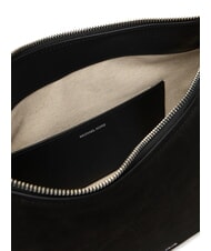 MICHAEL KORS NOLITA Bolso bandolera grande de piel nobuk negro - Bolsos Mujer - 6