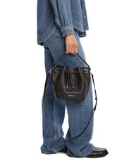 MICHAEL KORS AVERY Bolso de piel tipo cubo con bandolera negro - Bolsos Mujer - 5