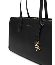 MICHAEL KORS LAILA Bolso de hombro de piel negro - Bolsos Mujer - 3