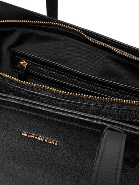 LAILA Bolso de hombro de piel negro - Bolsos Mujer