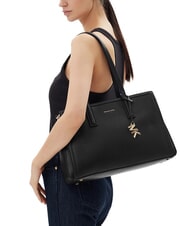 MICHAEL KORS LAILA Bolso de hombro de piel negro - Bolsos Mujer - 5
