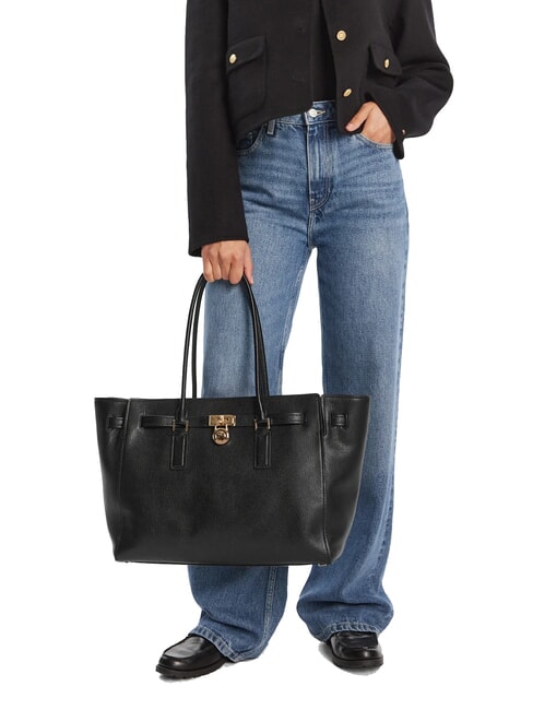 HAMILTON MODERNE Bolso grande de piel negro - Bolsos Mujer