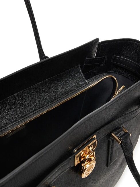 HAMILTON MODERNE Bolso grande de piel negro - Bolsos Mujer