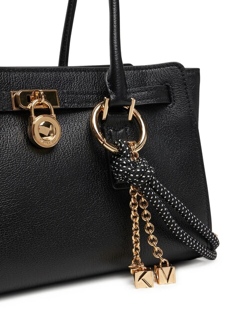 HAMILTON MODERNE Bolso de hombro de piel negro - Bolsos Mujer