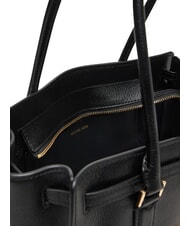 MICHAEL KORS HAMILTON MODERNE Bolso de hombro de piel negro - Bolsos Mujer - 5