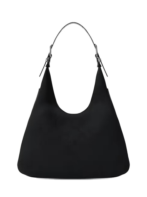 NOLITA Bolsa de lona de piel nobuk negro - Bolsos Mujer