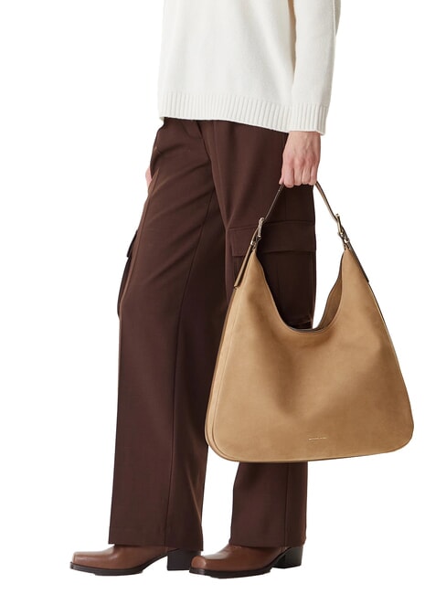 NOLITA Bolsa de lona grande de nobuk c&aacute;scara - Bolsos Mujer