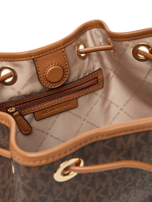 AVERY Bolso de cubo con correa para el hombro marr&oacute;n/bellota - Bolsos Mujer