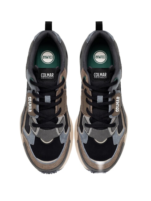 GARNER GROUNDS Zapatillas rojo azabache / azul marino - Zapatos Hombre