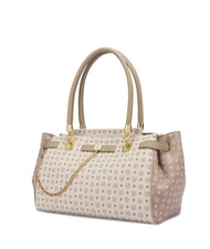 POLLINI HERITAGE Bolso de hombro con doble asa Marfil - Bolsos Mujer - 2