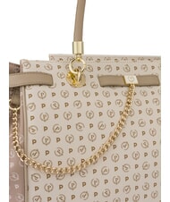 POLLINI HERITAGE Bolso de hombro con doble asa Marfil - Bolsos Mujer - 4