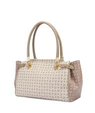 POLLINI HERITAGE Bolso de hombro con doble asa Marfil - Bolsos Mujer - 5