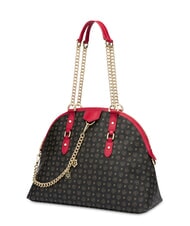 POLLINI HERITAGE Bolso de hombro tipo c&uacute;pula con asas de cadena - Bolsos Mujer
