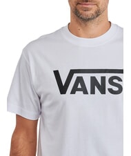 VANS CLASSIC Camiseta de manga corta con estampado de logotipo blanco - camiseta - 3