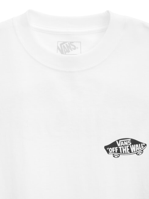 DOUBLE STANDARD Camiseta de manga corta de corte regular blanco negro - camiseta