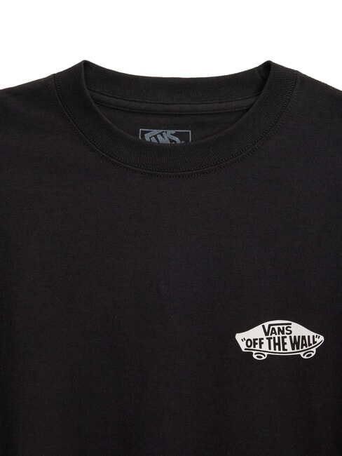 DOUBLE STANDARD Camiseta de manga corta de corte regular blanco negro - camiseta