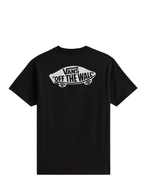 DOUBLE STANDARD Camiseta de manga corta de corte regular blanco negro - camiseta