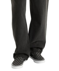 VANS CLASSIC SLIP-ON CLASSIC Slip on para mujer tablero de ajedrez negro/peltre - Zapatos unisex - 6