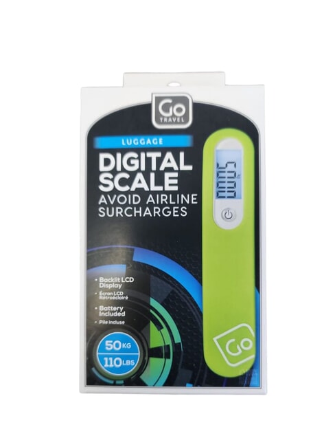 GO B&aacute;scula digital para equipaje verde - Accesorios de viaje