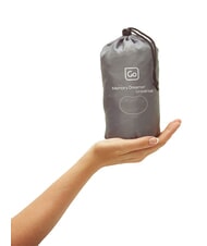 GO TRAVEL GO Almohada de espuma viscoel&aacute;stica para el cuello o la espalda gris - Accesorios de viaje - 4