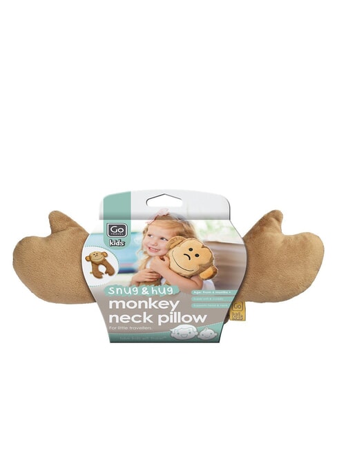 GO Almohada de viaje para el cuello para ni&ntilde;os naranja - Accesorios de viaje