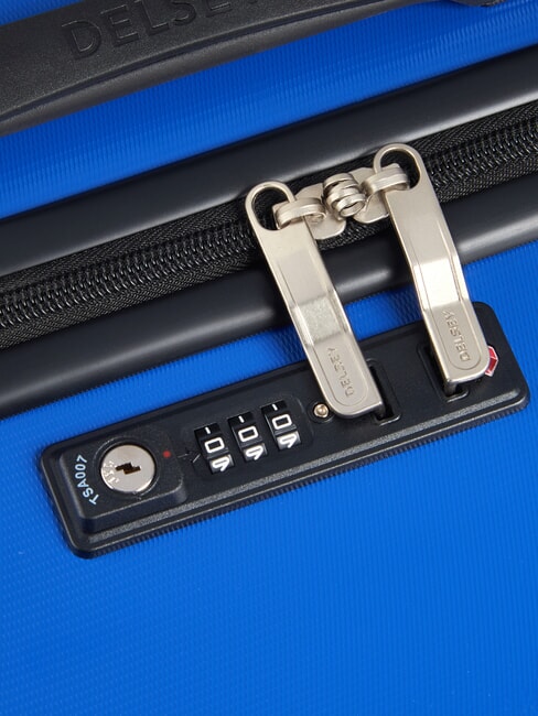 CHRISTINE EU Carro grande azul hielo - Trolley R&iacute;gidos